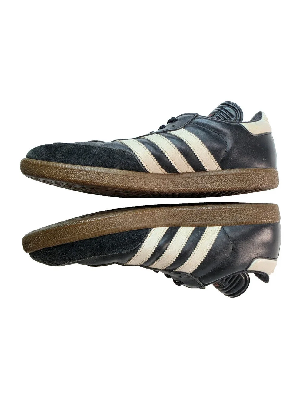 Adidas Samba OG Classic Black Leather Shoes Sneakers Mens Size 8.5